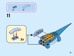 LEGO 43186 instructions page 11 – build guide