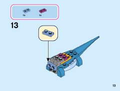 LEGO 43186 instructions page 13 – build guide