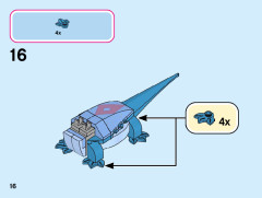 LEGO 43186 instructions page 16 – build guide