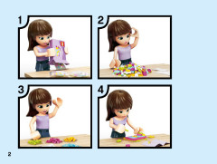 LEGO 43186 instructions page 2 – build guide