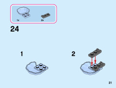 LEGO 43186 instructions page 21 – build guide