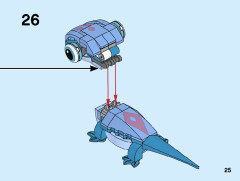 LEGO 43186 instructions page 25 – build guide
