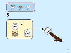 LEGO 43186 instructions page 31 – build guide