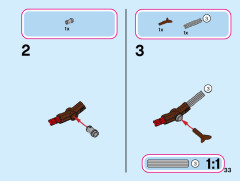 LEGO 43186 instructions page 33 – build guide