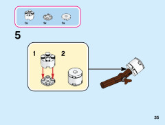 LEGO 43186 instructions page 35 – build guide