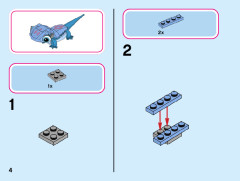 LEGO 43186 instructions page 4 – build guide