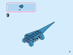 LEGO 43186 instructions page 9 – build guide