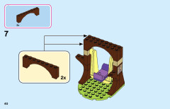 LEGO 43187 instructions page 40 – build guide