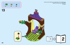 LEGO 43187 instructions page 44 – build guide