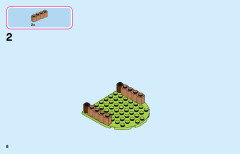 LEGO 43187 instructions page 8 – build guide