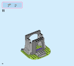 LEGO 43187 instructions page 10 – build guide