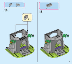 LEGO 43187 instructions page 13 – build guide