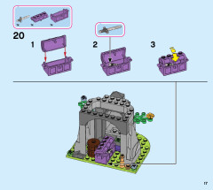 LEGO 43187 instructions page 17 – build guide