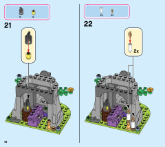 LEGO 43187 instructions page 18 – build guide