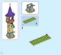 LEGO 43187 instructions page 2 – build guide