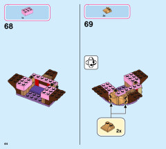 LEGO 43187 instructions page 44 – build guide