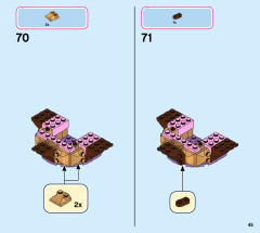 LEGO 43187 instructions page 45 – build guide