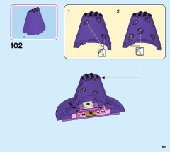 LEGO 43187 instructions page 69 – build guide