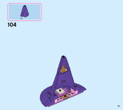 LEGO 43187 instructions page 71 – build guide