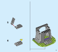LEGO 43187 instructions page 9 – build guide