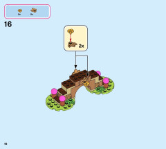 LEGO 43188 instructions page 16 – build guide