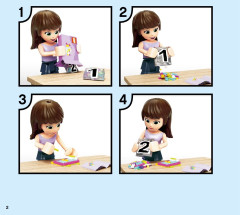 LEGO 43188 instructions page 2 – build guide