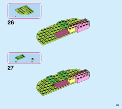 LEGO 43188 instructions page 23 – build guide