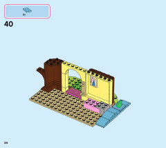 LEGO 43188 instructions page 34 – build guide