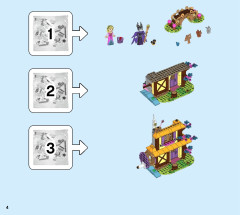 LEGO 43188 instructions page 4 – build guide