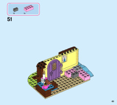 LEGO 43188 instructions page 43 – build guide