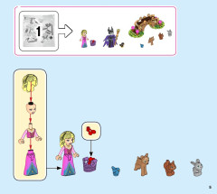 LEGO 43188 instructions page 5 – build guide