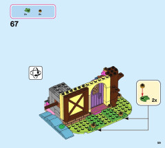 LEGO 43188 instructions page 59 – build guide