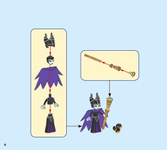 LEGO 43188 instructions page 6 – build guide