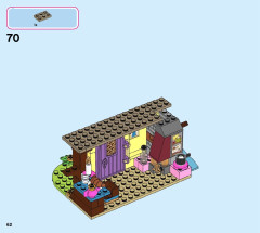 LEGO 43188 instructions page 62 – build guide