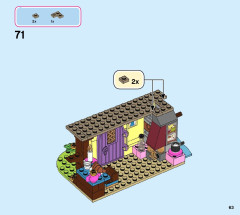 LEGO 43188 instructions page 63 – build guide