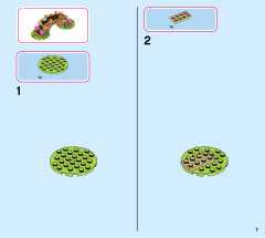 LEGO 43188 instructions page 7 – build guide
