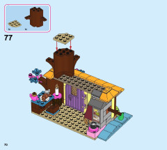 LEGO 43188 instructions page 70 – build guide