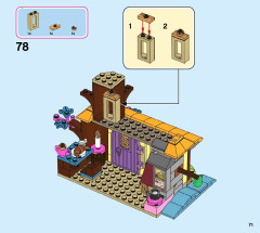 LEGO 43188 instructions page 71 – build guide