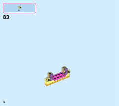 LEGO 43188 instructions page 74 – build guide