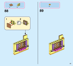 LEGO 43188 instructions page 77 – build guide