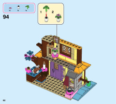 LEGO 43188 instructions page 82 – build guide