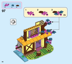 LEGO 43188 instructions page 86 – build guide