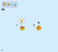 LEGO 43188 instructions page 88 – build guide