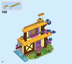 LEGO 43188 instructions page 92 – build guide