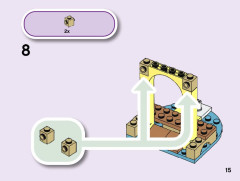 LEGO 43191 instructions page 15 – build guide