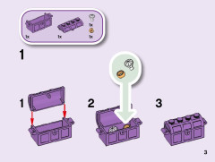LEGO 43191 instructions page 3 – build guide
