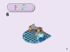 LEGO 43191 instructions page 9 – build guide