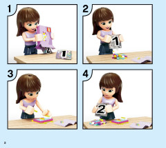 LEGO 43192 instructions page 2 – build guide