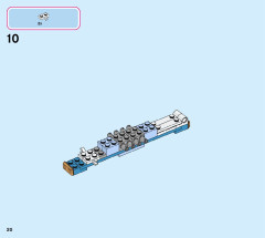LEGO 43192 instructions page 20 – build guide