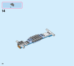 LEGO 43192 instructions page 24 – build guide